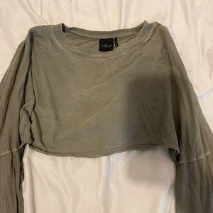 Out from under long sleeve